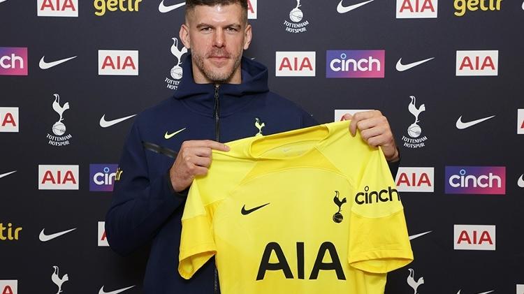 Fraser Forster (Tottenham) - Tottenham Hotspur FC via Getty - Tottenham Hotspur FC via Getty