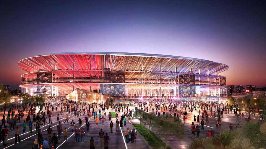 "Novo" Camp Nou deve ser reinaugurado em 2024