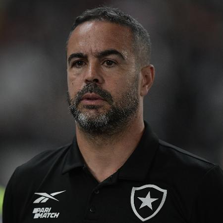 Artur Jorge, técnico do Botafogo, durante jogo contra o Fortaleza