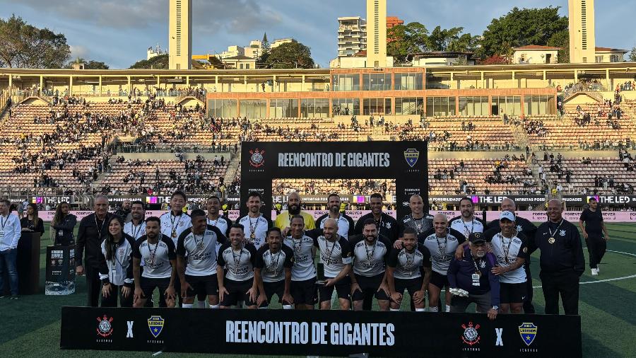 Elenco do Corinthians para jogo festivo com o Boca Juniors Elenco do Corinthians para jogo festivo com o Boca Juniors