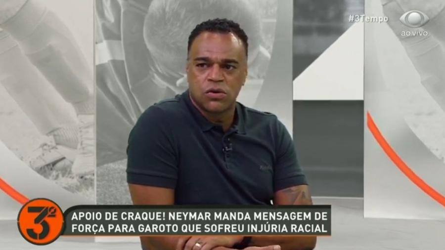 Denílson se solidariza com menino vítima de racismo e exalta Neymar - Reprodução/Band