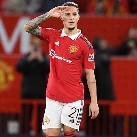 Manchester United x Manchester City: Antony vive boa fase pelo Red Devils - Oli SCARFF / AFP