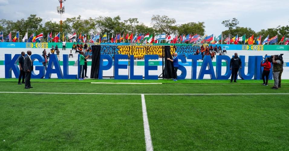 Estádio Kigali Pelé é inaugurado em Ruanda