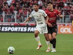 Vitor Roque of Brazil's Athletico Paranaense heads the ball during a Copa  Libertadores Group G soccer match against Peru's Alianza Lima at Alejandro  Villanueva stadium, in Lima, Peru, Tuesday, April 4, 2023. (