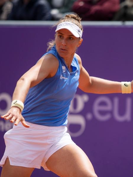 Bia Haddad em ação no WTA 500 de Estrasburgo