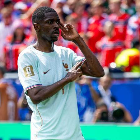 Dembélé faz três gols na vitória contra a Noruega na Copa do Mundo