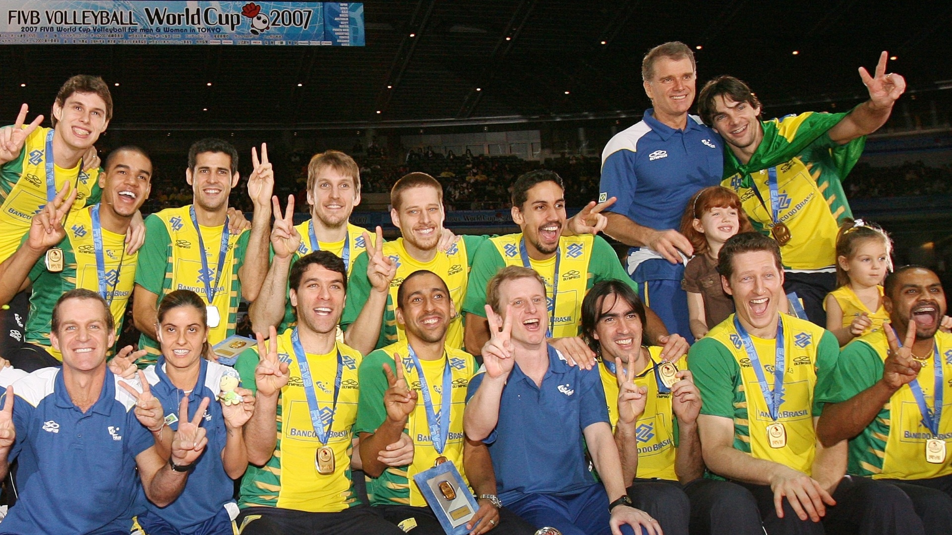 Brasil campeão da Copa do Mundo de Vôlei de 2007