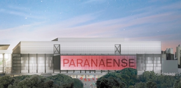 Areninha Atlético PR - Reprodução - Reprodução
