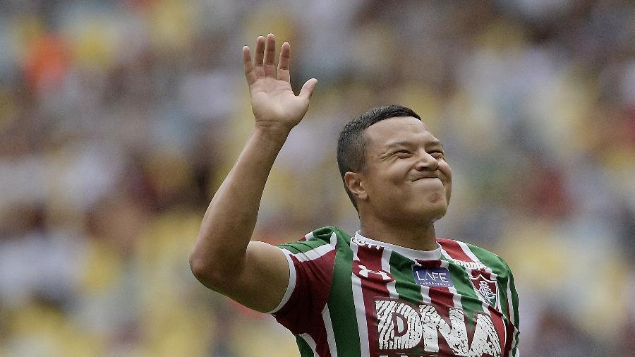 Marlon em ação pelo Fluminense em 2018; jogador trocou o clube pelo Boavista - Alexandre Loureiro/Getty Images