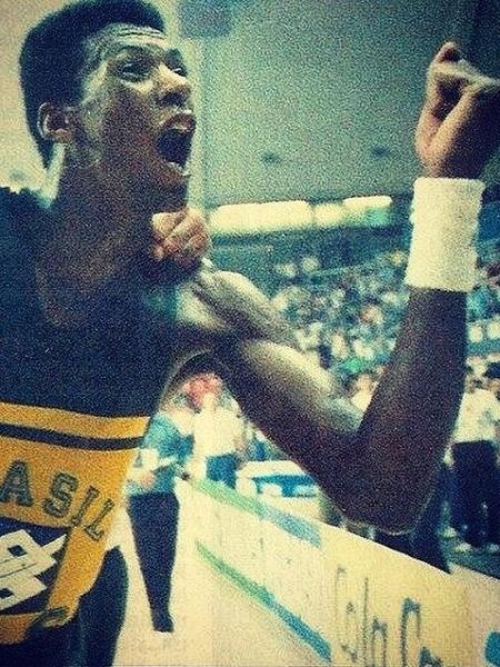 Gerson foi campeão dos Jogos Pan-Americanos de 1987 com a seleção brasileira de basquete - Reprodução/Facebook