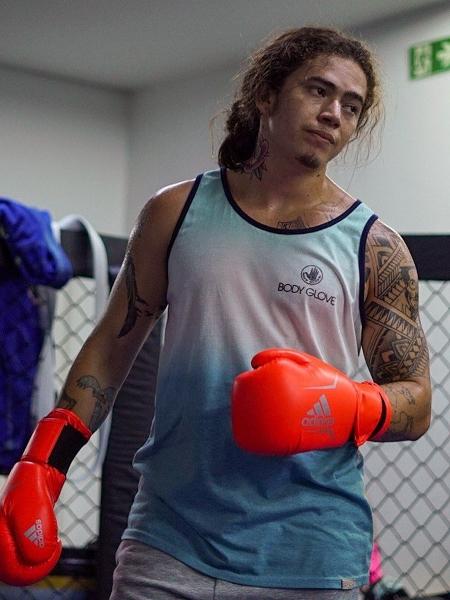 Whindersson Nunes durante treino de boxe - Reprodução/Instagram