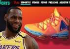 LeBron James revela primeiras imagens do 'LeBron 19' inspirado no Space Jam