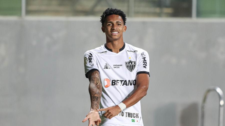 Dylan chegou ao Galo no início do ano passado, quando completou 18 anos - Pedro Souza/Atlético