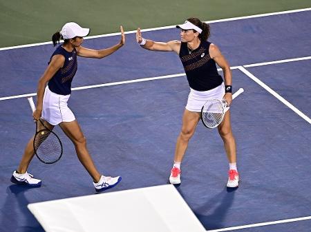 Luisa Stefani é campeã nas duplas do WTA de Montreal, tênis