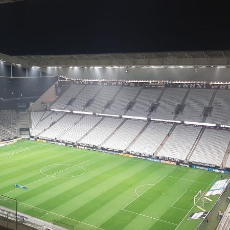 Neo Química Arena, casa do Corinthians, antes da partida contra o Fluminense - Yago Rudá/ UOL