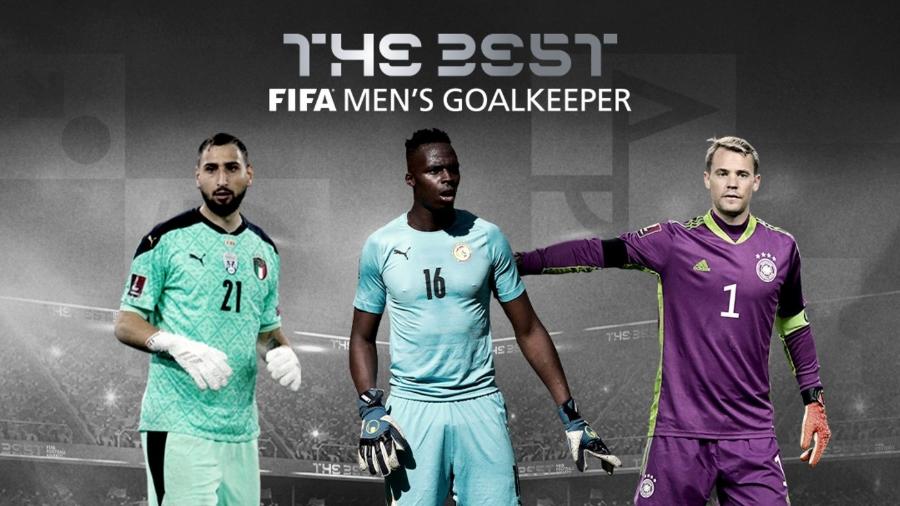 Donnarumma, Mendy e Neuer concorrem ao prêmio de melhor goleiro da Fifa - Divulgação/Fifa