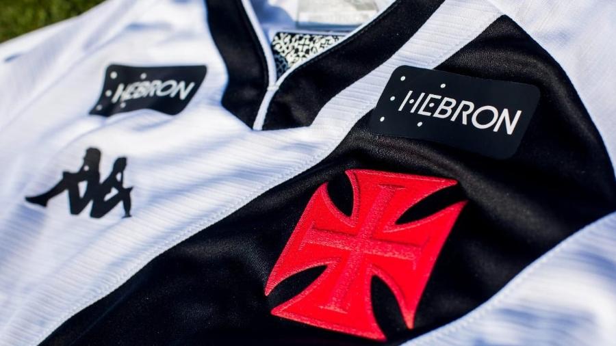Marca da "Hebron" ficará estampada na propriedade "omoplata" da camisa do Vasco da Gama - Daniel Ramalho / Vasco