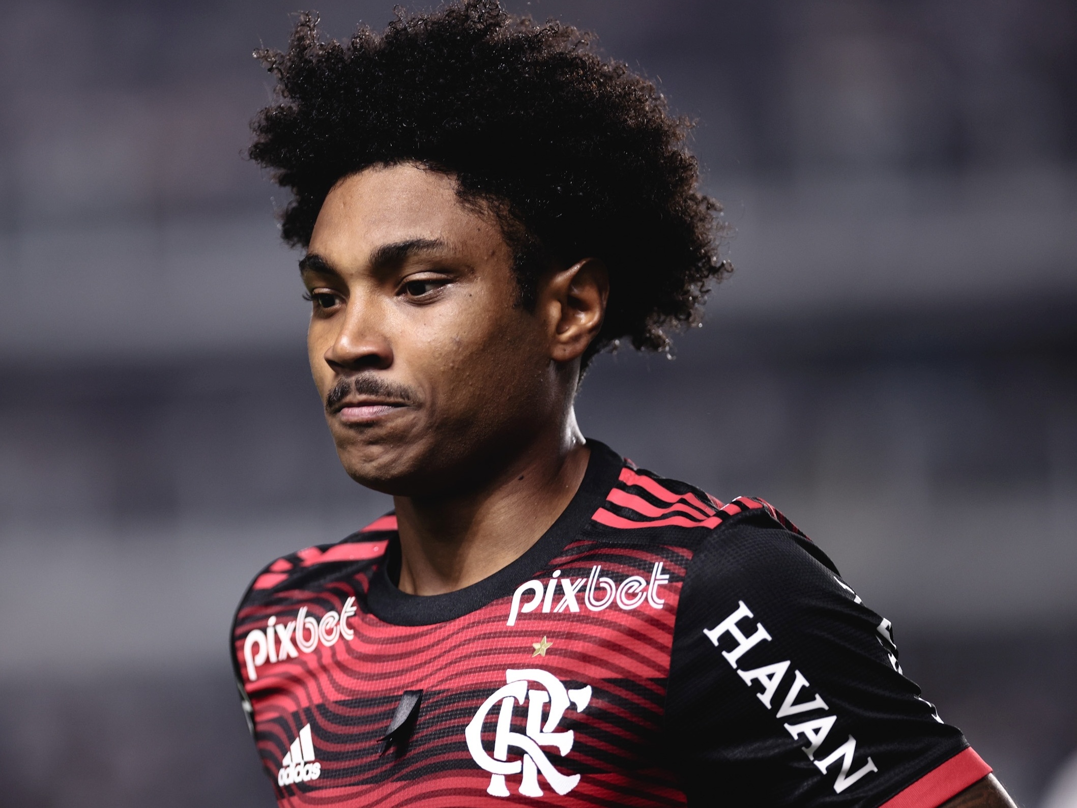 Ramon, do Flamengo: lateral jogava com chuteiras emprestadas