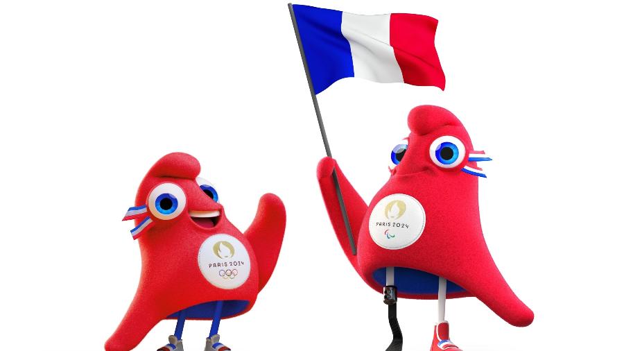 Mascotes dos Jogos Olímpicos e Paralímpicos de Paris - Divulgação