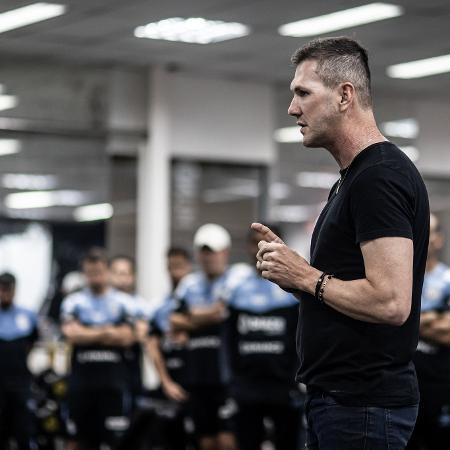 Paulo Turra, técnico do Santos - Raul Baretta/Santos FC