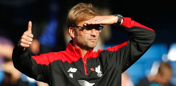Jurgen Klopp acertou contrato com o Liverpool até 2022 - John Sibley / REUTERS