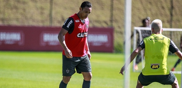 Ricardo Oliveira ficou fora do jogo-treino do Atlético-MG por estar gripado - Bruno Cantini/Clube Atlético Mineiro