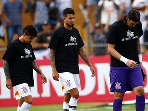 Coritnhians faz homenagem - Thiago Calil/AGIF - Thiago Calil/AGIF