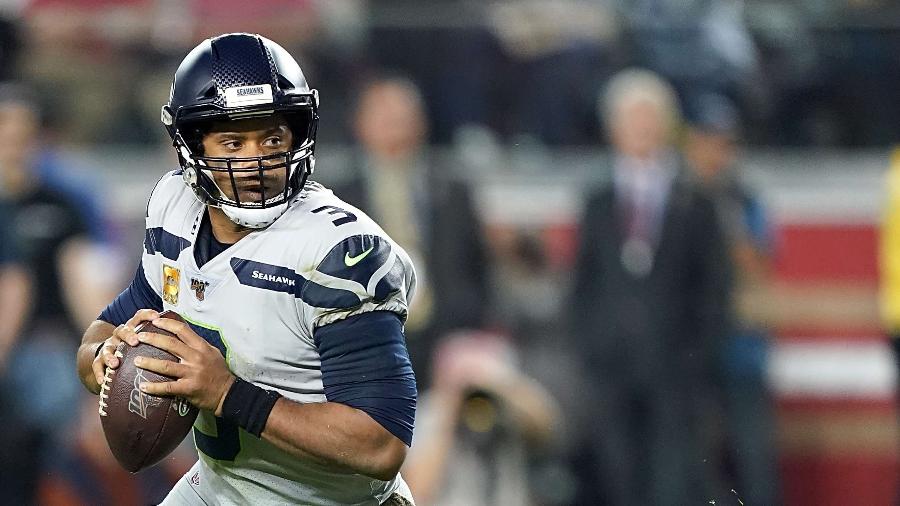 Russell Wilson, quarterback do Seattle Seahawks - Thearon W. Henderson/Getty Images/AFP