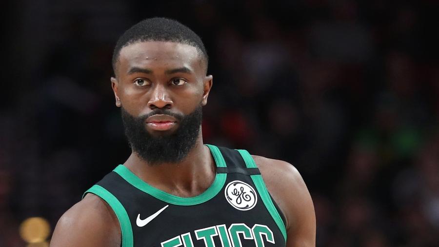 Jaylen Brown, jogador do Boston Celtics, falou sobre invasão no Capitólio - Abbie Parr/Getty Images