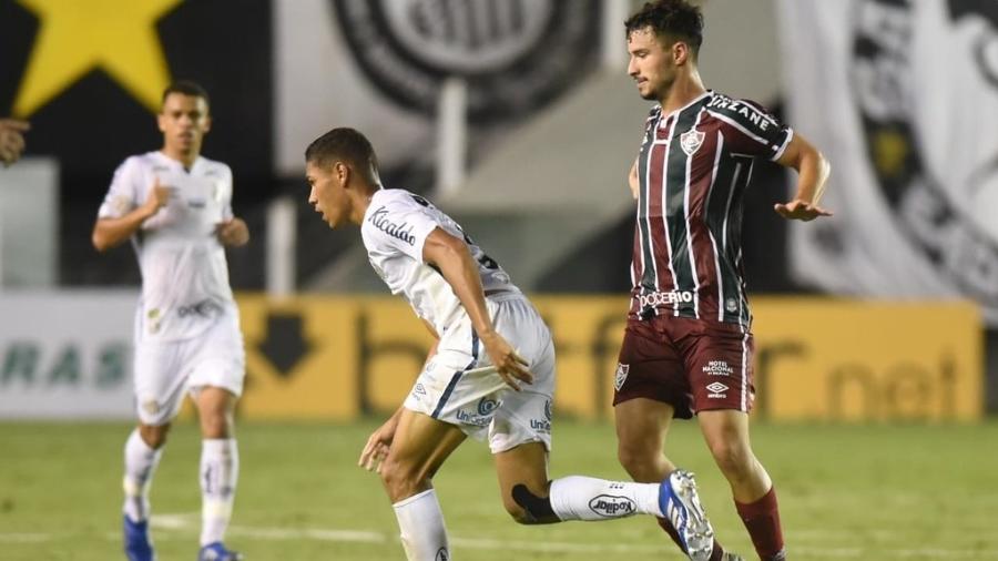 Santos x Fluminense, na Vila Belmiro, pelo Brasileiro 2020 - Ivan Storti/Santos FC