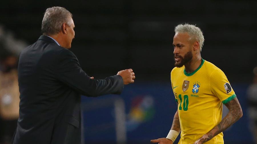 Brasil de Tite e Neymar é a segunda melhor seleção do mundo de acordo com o ranking da Fifa - Wagner Meier/Getty Images
