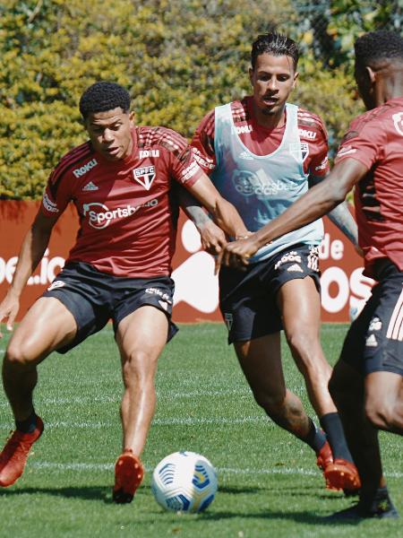 São Paulo volta aos treinos após eliminação na Libertadores - Fellipe Lucena/São Paulo FC