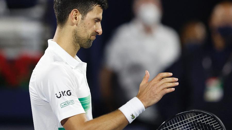 Novak Djokovic é derrotado no ATP 500 de Dubai em 2022 - Reuters