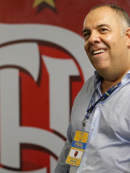 Marcos Braz durante a final da Copa do Brasil em título do Flamengo - Foto: Gilvan de Souza/Flamengo