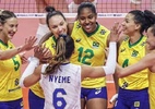 Brasil domina em casa e vence Coreia do Sul na Liga das Nações feminina