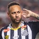 Neymar cria, mas para no goleiro em eliminação do Santos; os números do camisa 10