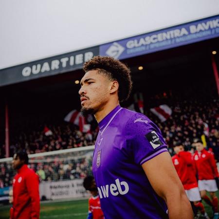 Adryelson, durante a passagem pelo Anderlecht - Reprodução/Instagram