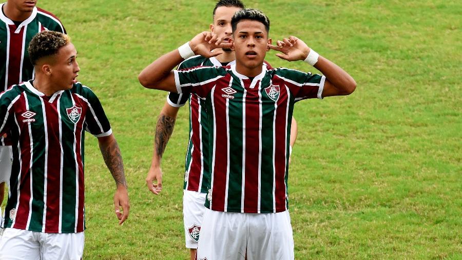 Artilheiro da Copa do Brasil sub-17, Matheus Martins é esperança de gols e estará nos profissionais do Fluminense em 2021 - Mailson Santana/Fluminense FC