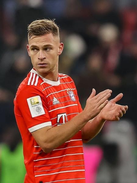 Destaque do Bayern, Kimmich é um dos alvos do Manchester City para 2023/24 - Roland Krivec/DeFodi Images via Getty Images