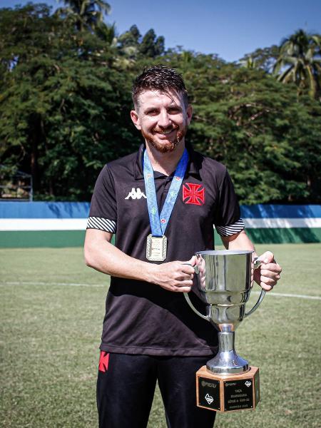 William Batista, técnico do sub-20 do Vasco - Matheus Lima/Vasco