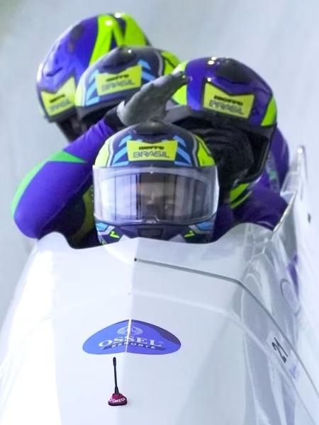 Brasil conquistou o melhor resultado da história no Mundial de bobsled - Marina Ziehe/COB