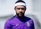 Memphis participa de treino e pode reforçar Corinthians contra o Inter