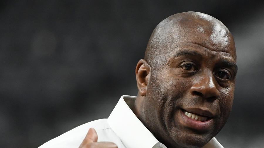 Magic Johnson - Ethan Miller/Getty Images/AFP