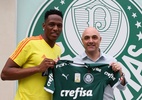 Mina diz que foi "uma emoção muito grande poder reencontrar o Palmeiras" - Fabio Menotti/Ag. Palmeiras/Divulgação