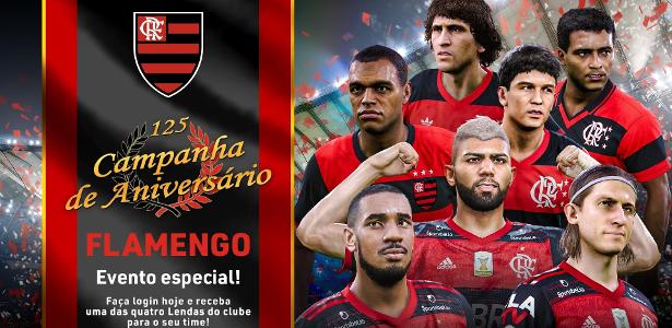 Flamengo continua como time exclusivo no PES 2017