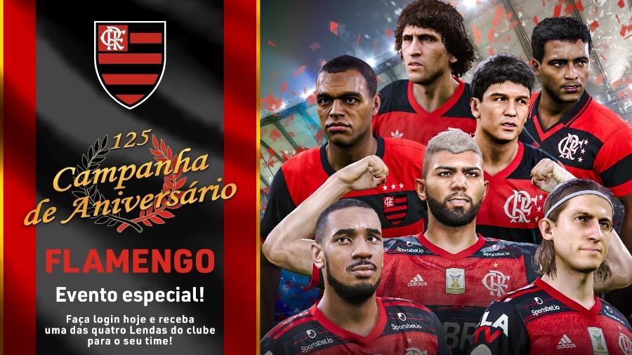 Flamengo continua como time exclusivo no PES 2017