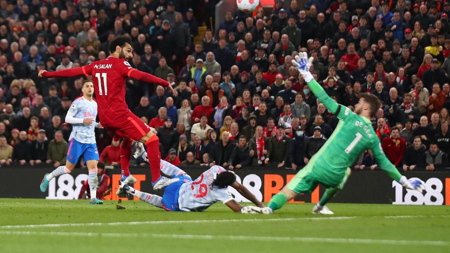 Liverpool venceu o último clássico contra o Manchester United, pela Premier League -  Chris Brunskill/Fantasista/Getty Images