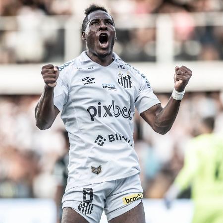 Jhojan Julio, atacante do Santos - Ivan Storti/Santos FC