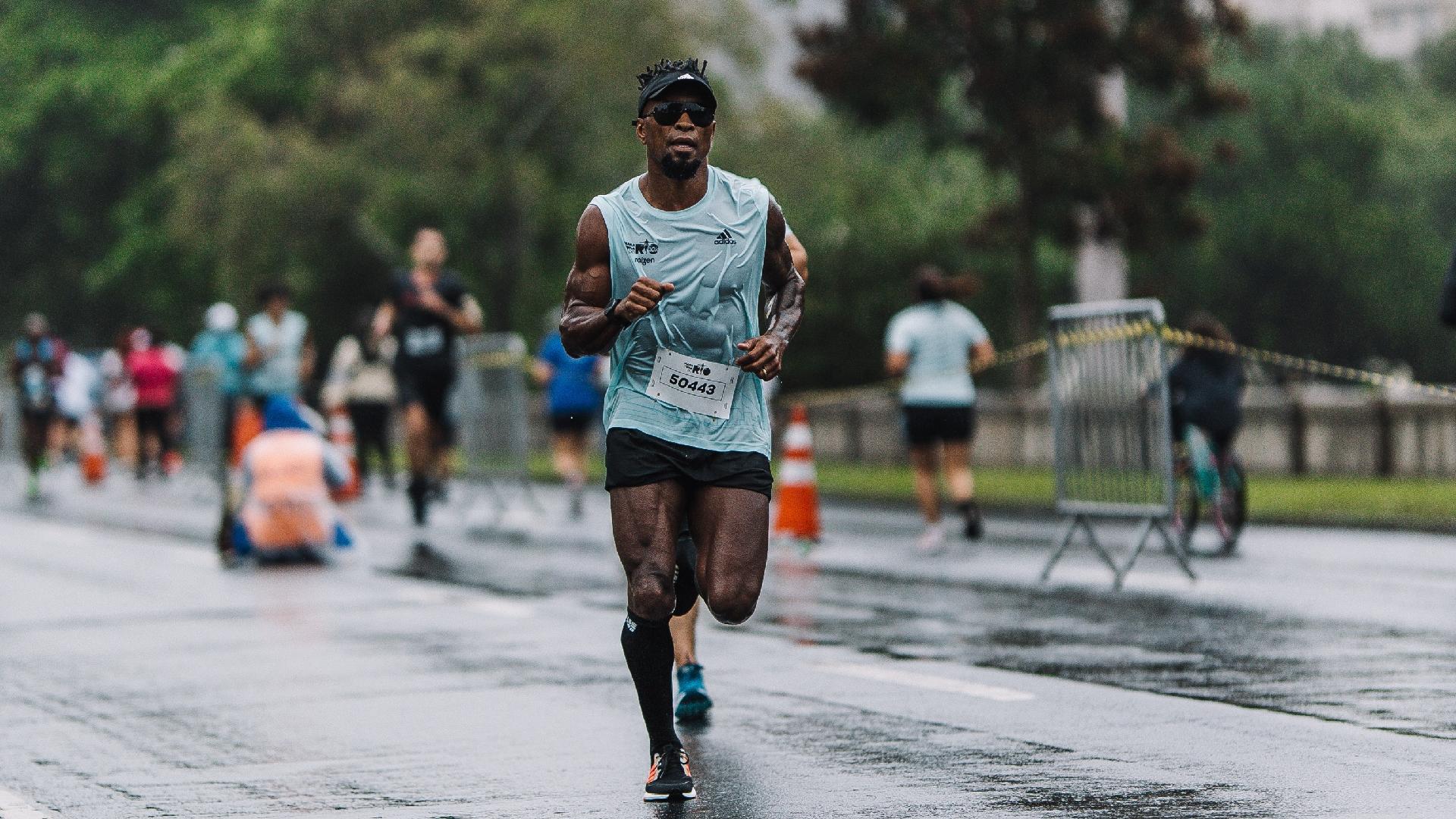 Zé Roberto disputa a prova 10K durante o fim de semana da Maratona do Rio 2022 - undefined
