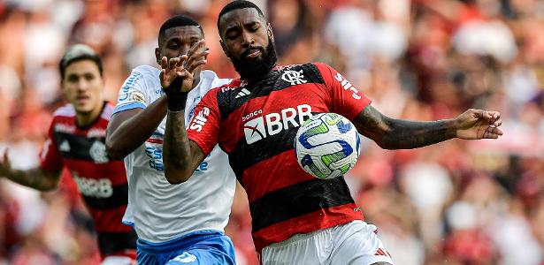 Horário e transmissão ao vivo: Flamengo x Bahia no Brasileirão.
